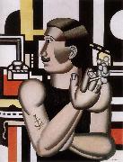 Fernard Leger Mechanic oil painting